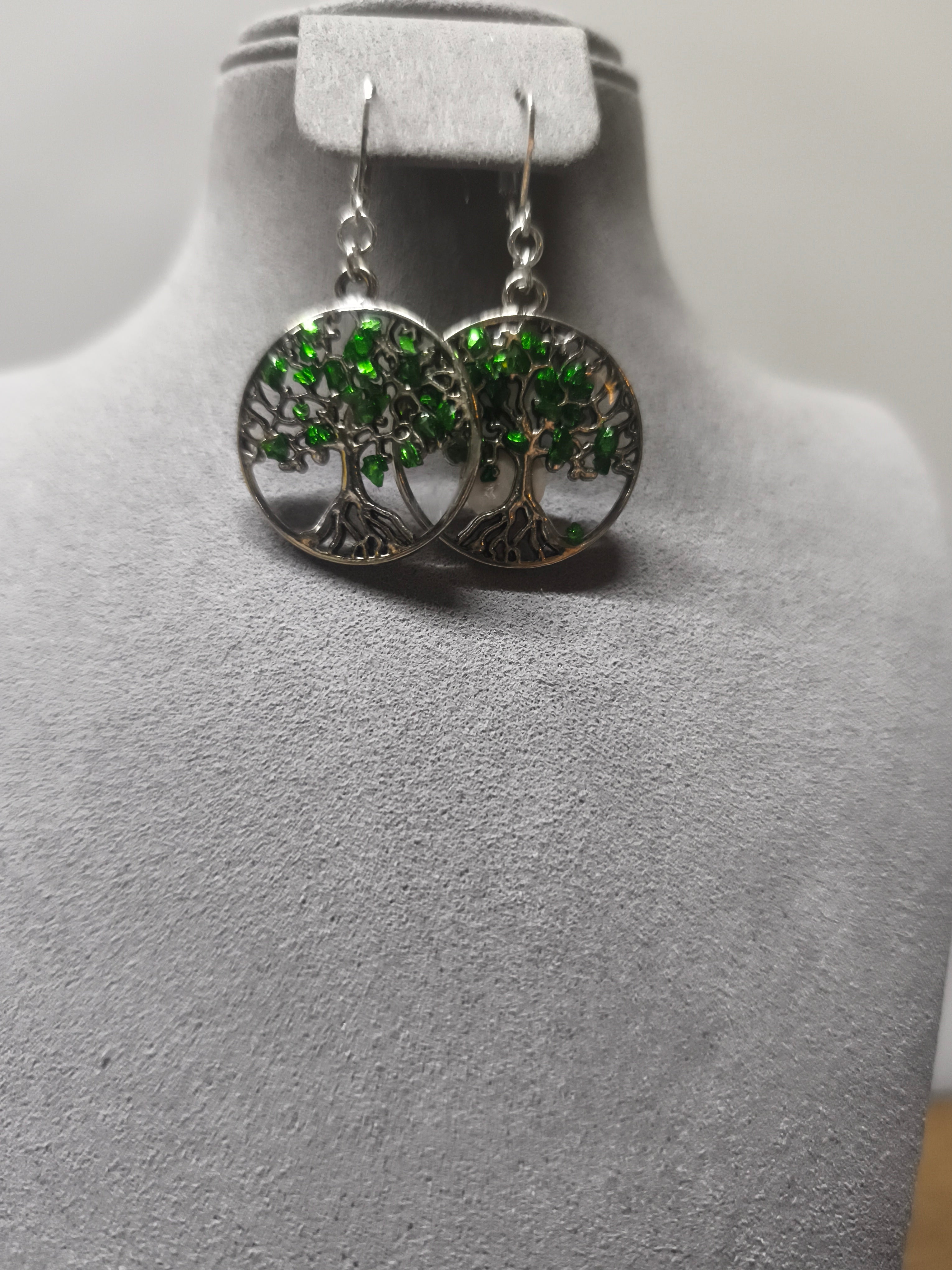Boucles d'oreilles arbre de vie n°7
