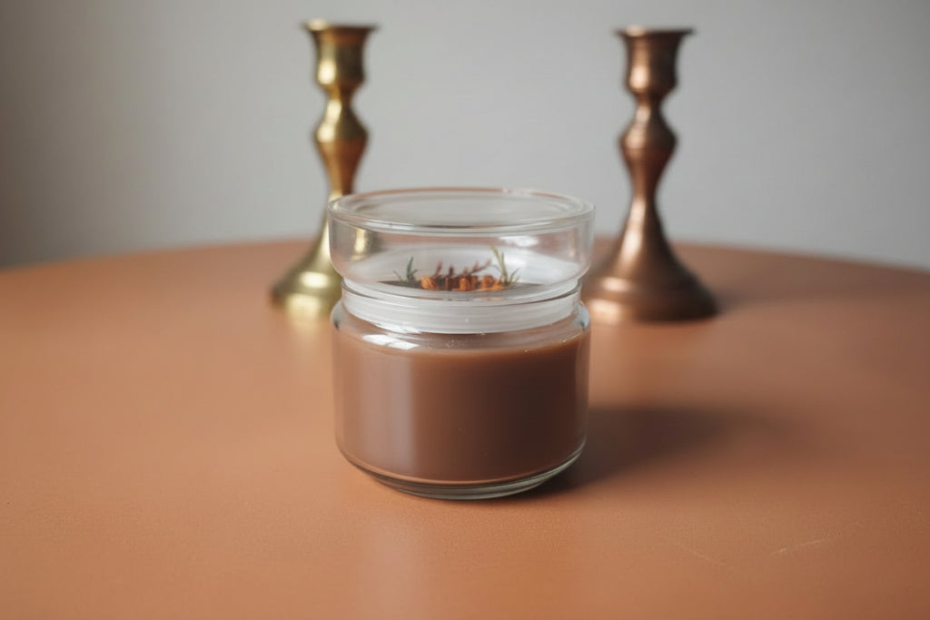Bougie Vegan DUO Bois de santal / Papouilles
